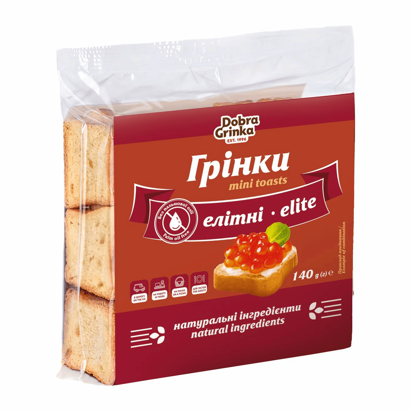 Грінки Елітні, 140г 1